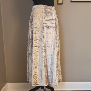House Of Harlow 1960 Velvet Maxi Skirt